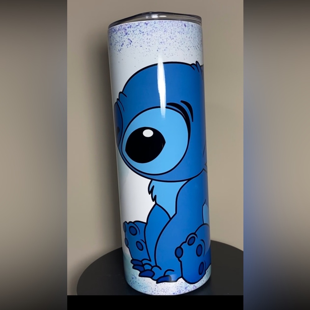 Adorable Blue Character Tumbler